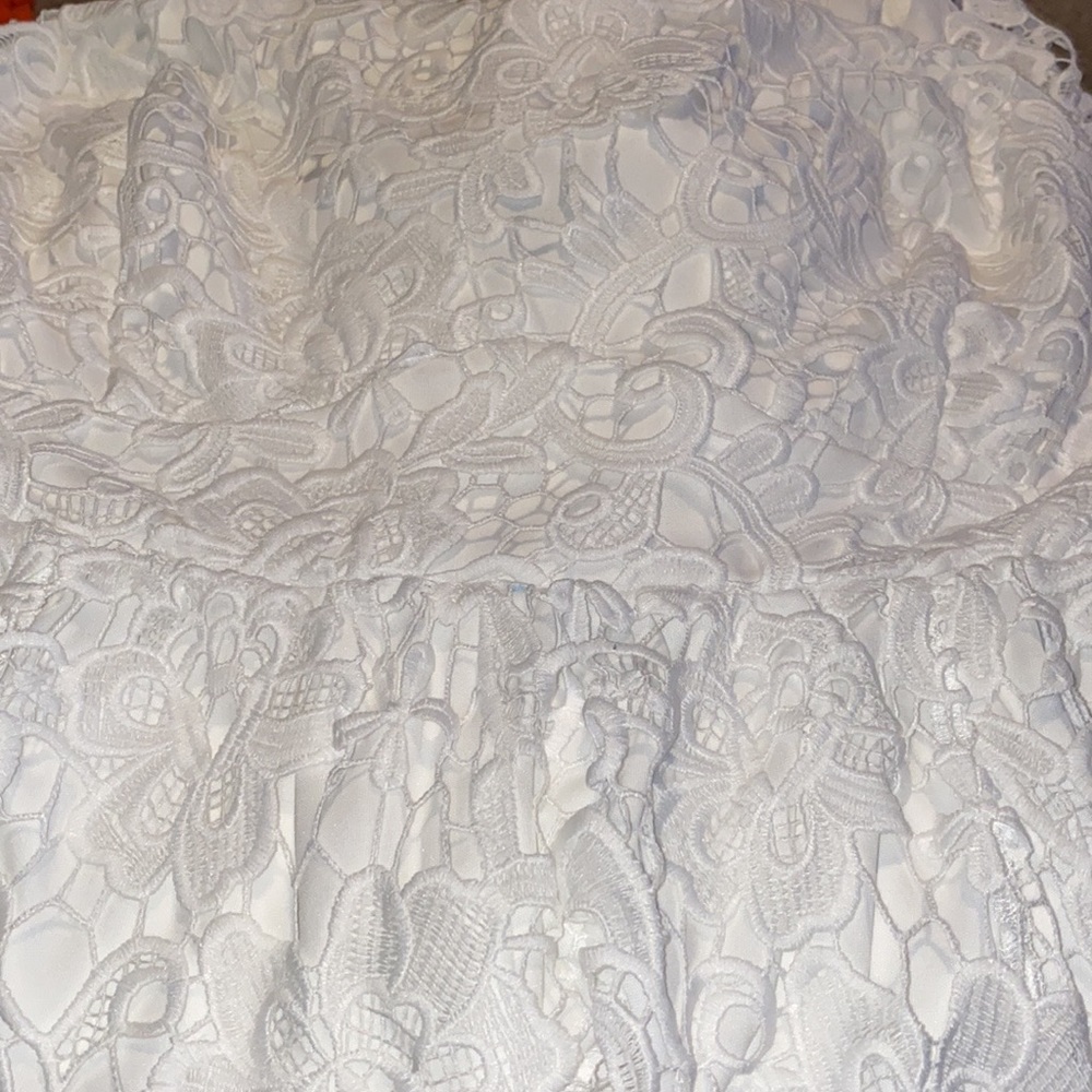 Torrid crochet lace sweetheart cut dress - Picture 12 of 13